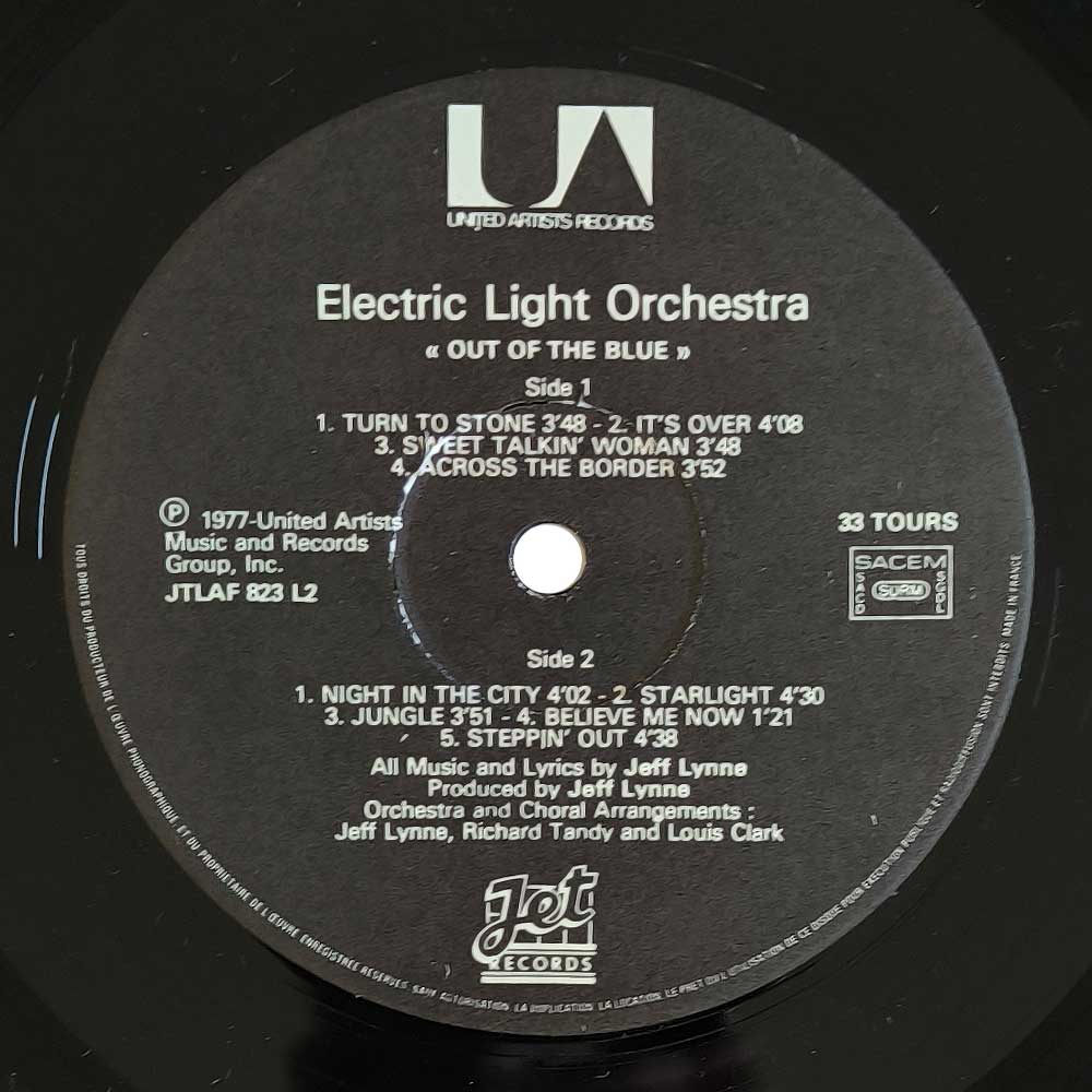 Electric Light Orchestra – Out Of The Blue (2 LP)