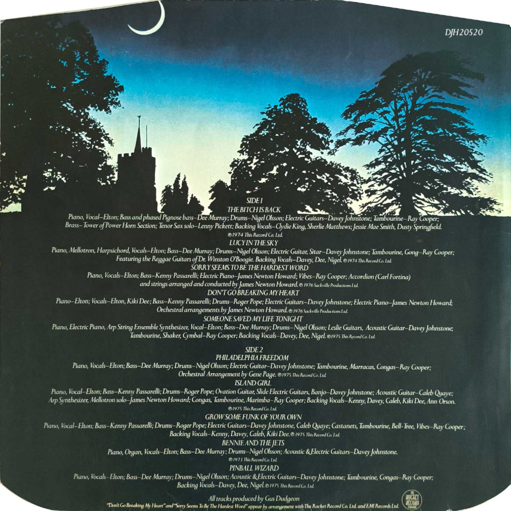 Elton John – Elton John's Greatest Hits Volume II (LP)