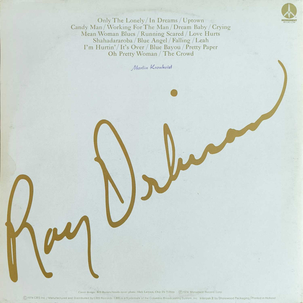 Roy Orbison – The All-Time Greatest Hits Of (2 LP)