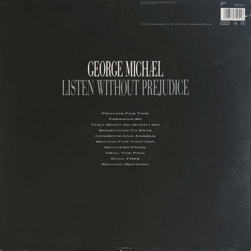 George Michael - Listen Without Prejudice Vol. 1 (L P)
