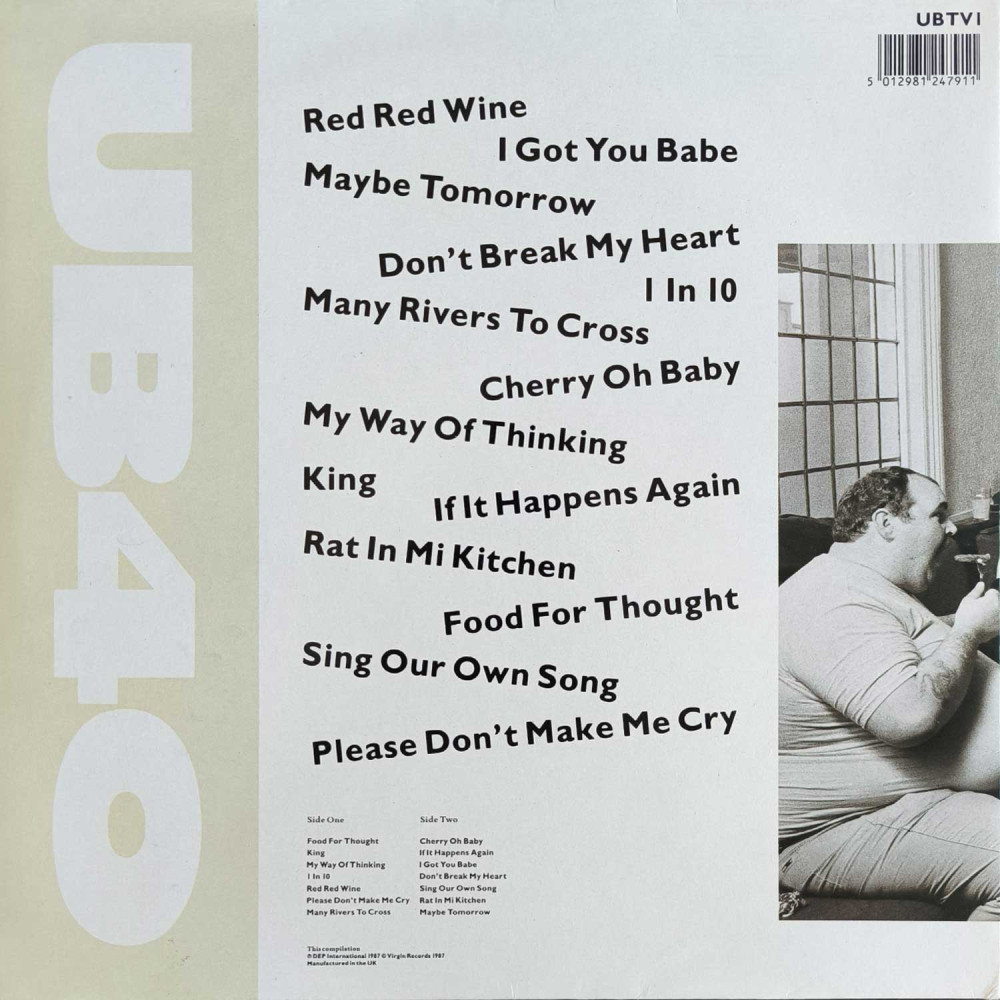 UB40 - The Best Of UB40 (Volume One) (LP)