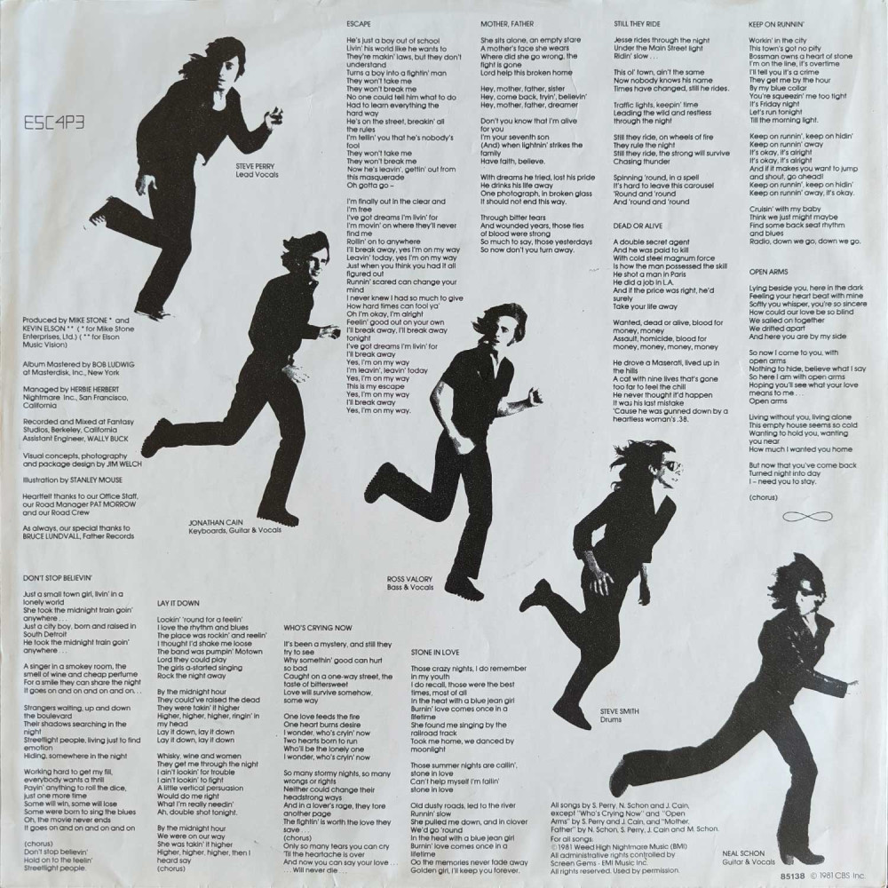 Journey - Escape (LP)