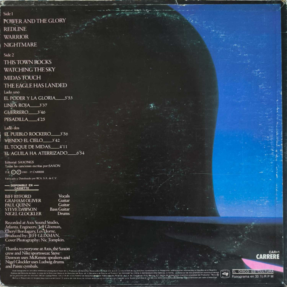Saxon - Power & The Glory (LP)