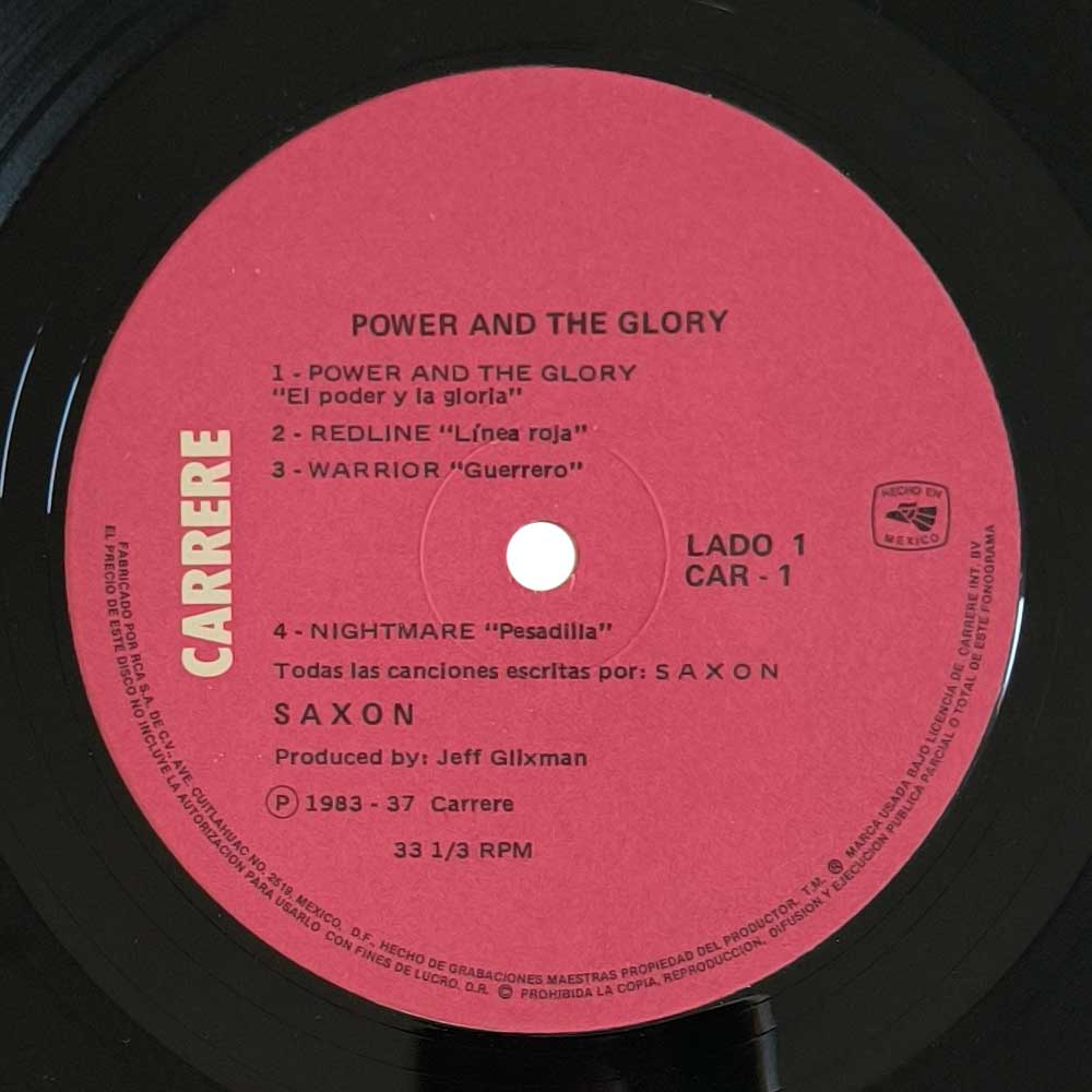 Saxon - Power & The Glory (LP)