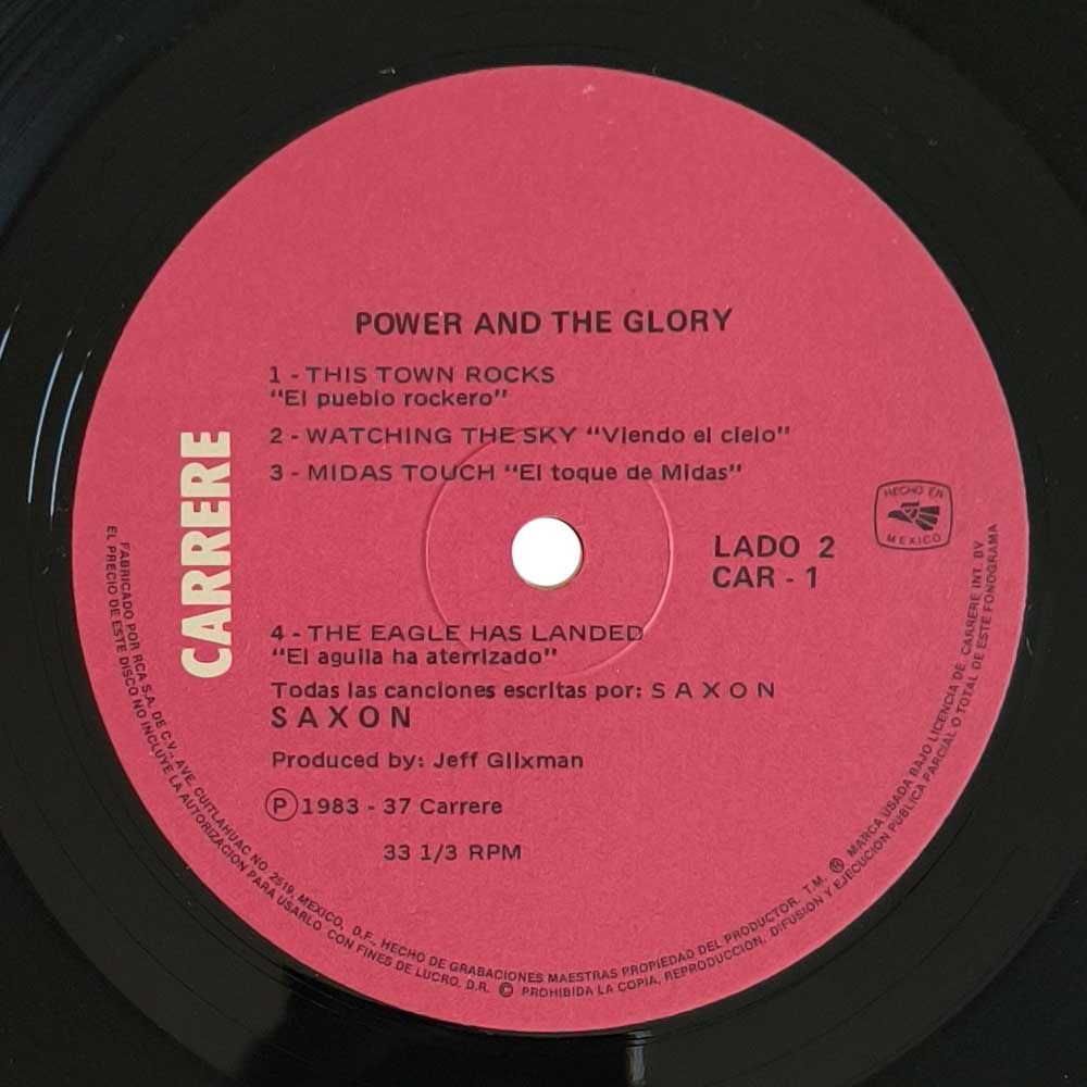 Saxon - Power & The Glory (LP)
