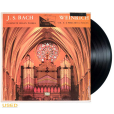 J. S. Bach - Weinrich – The Complete Organ Works Of Bach, Vol. 5 (LP)