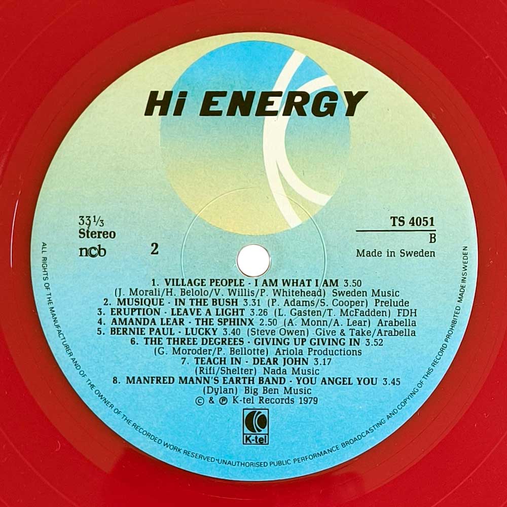 Various - Hi-Energy (LP)