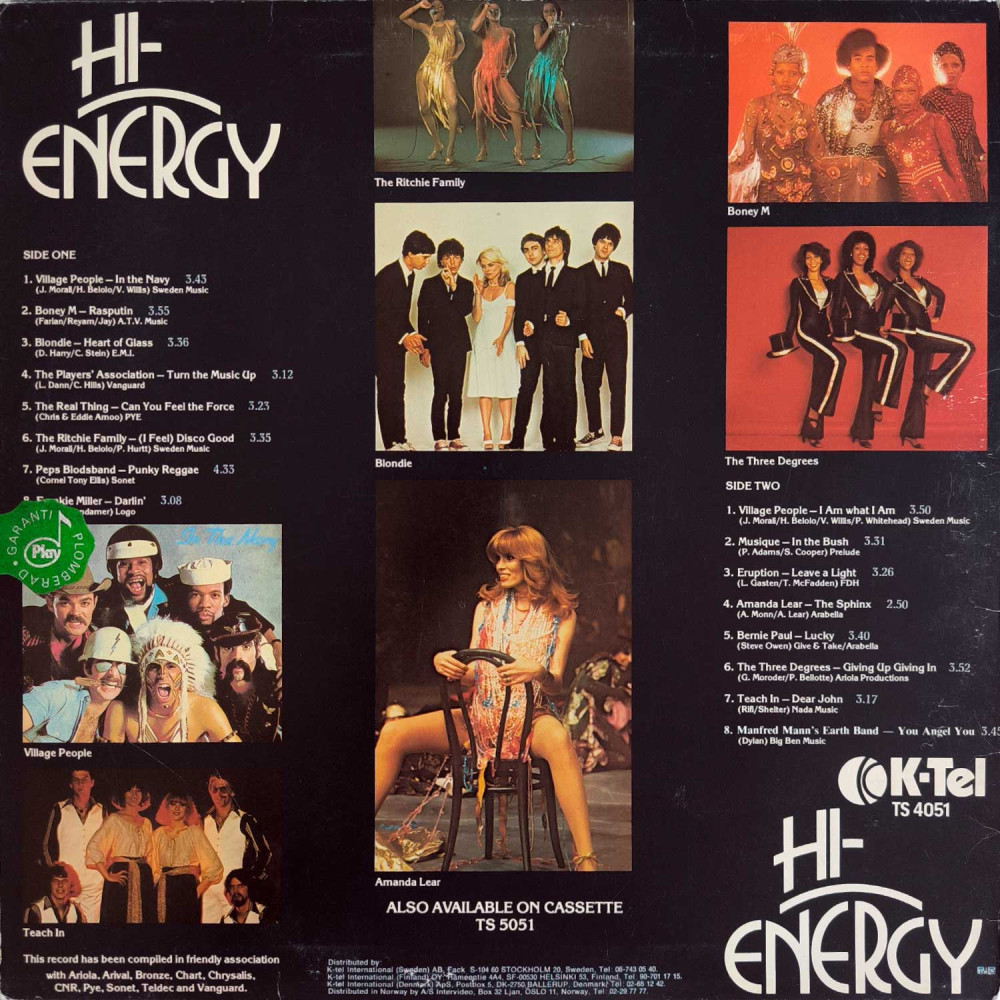 Various - Hi-Energy (LP)