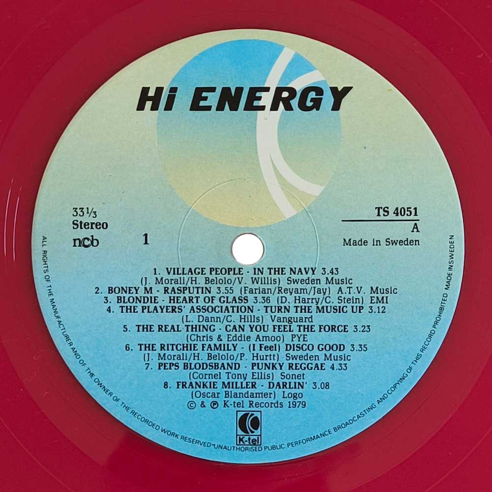 Various - Hi-Energy (LP)