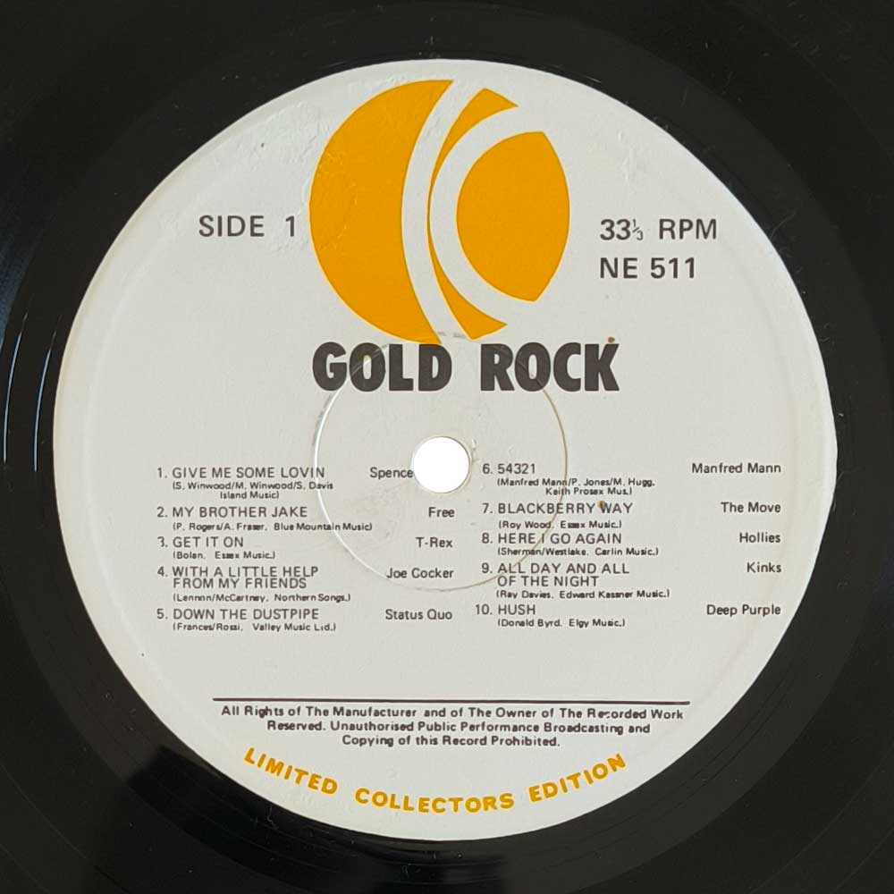 Various – Gold Rock (LP)