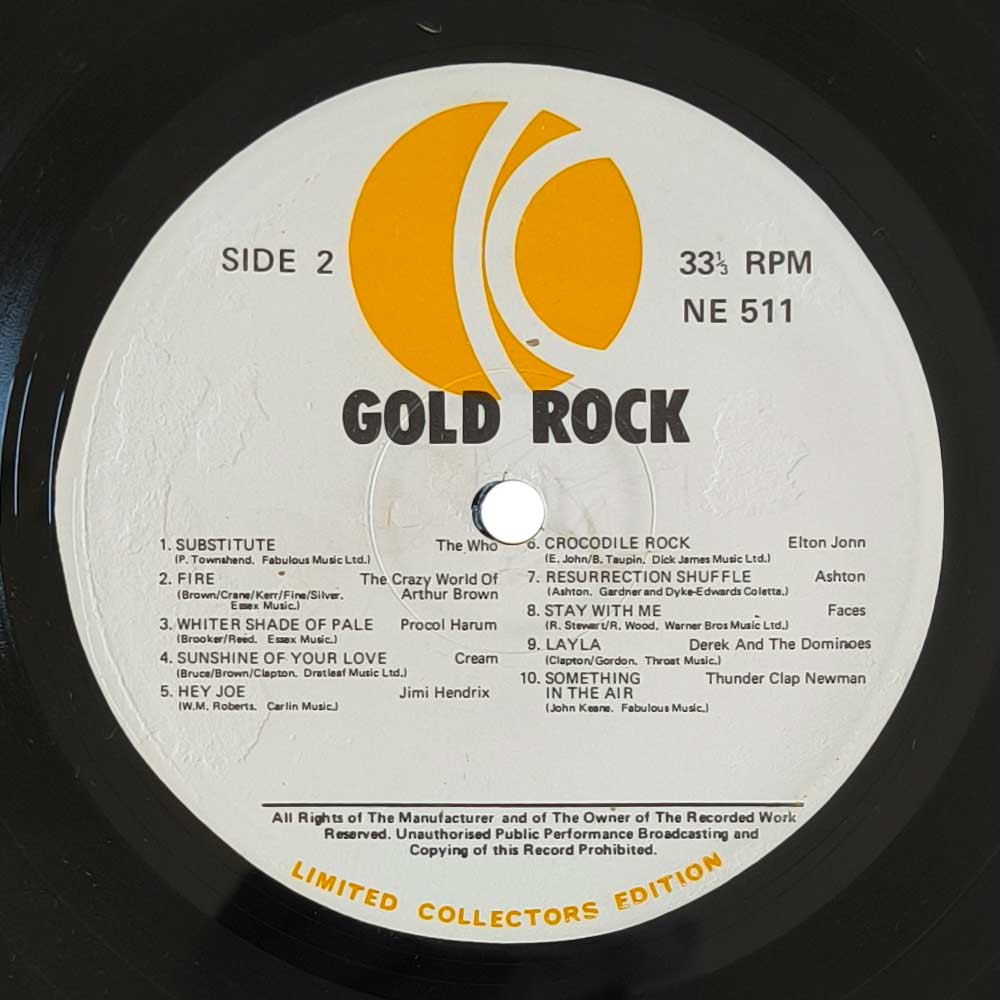 Various – Gold Rock (LP)