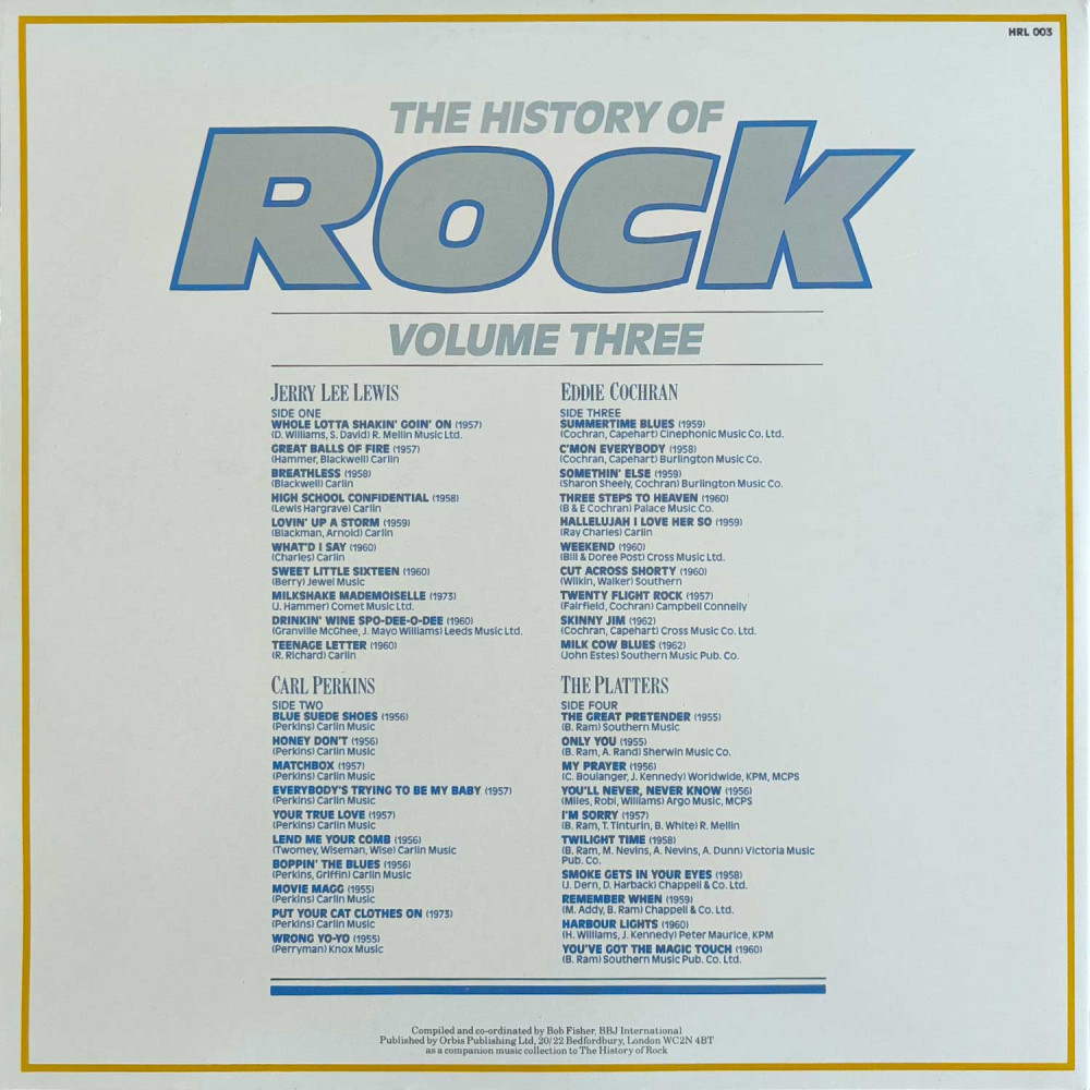 Various - The History Of Rock (Volume Three) (2 LP)