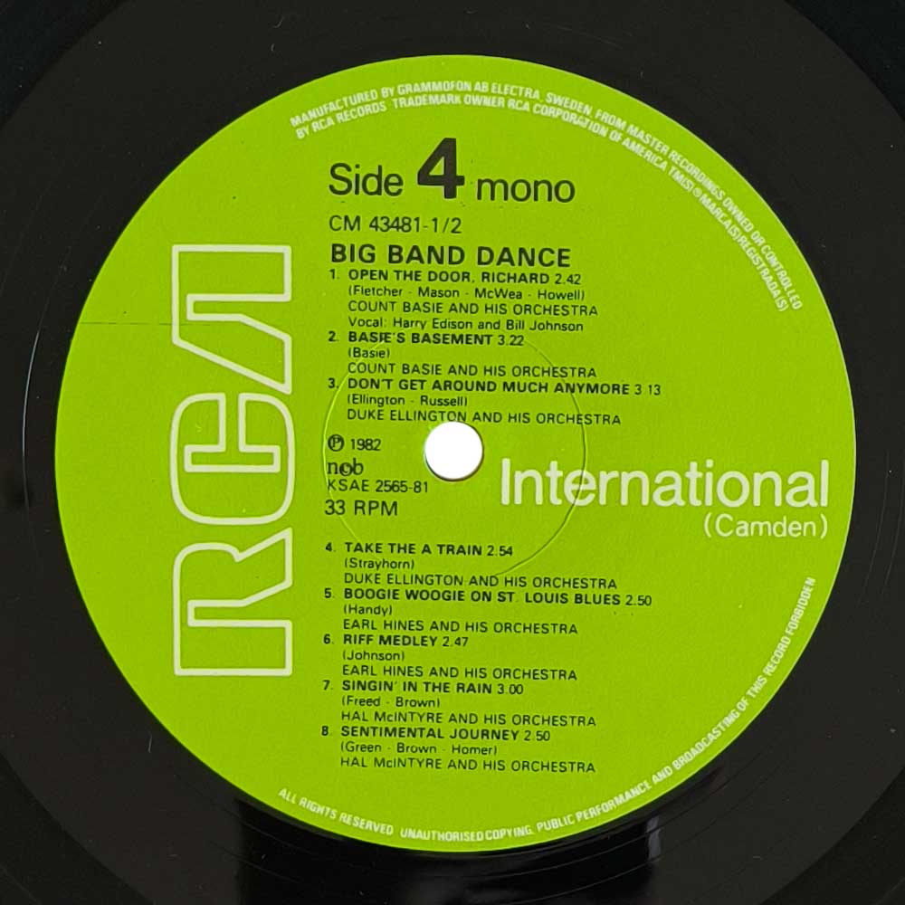 Various - Big Band Dance (2 LP)