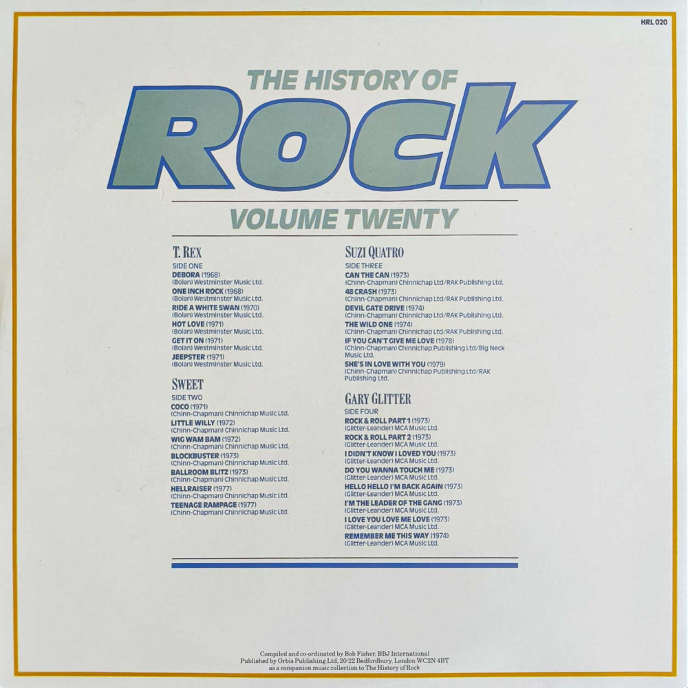 Various - The History Of Rock (Volume Twenty) (2 LP)