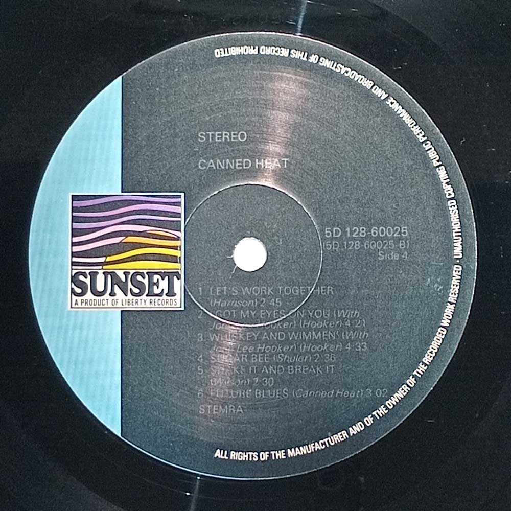 Canned Heat – Canned Heat (2 LP)