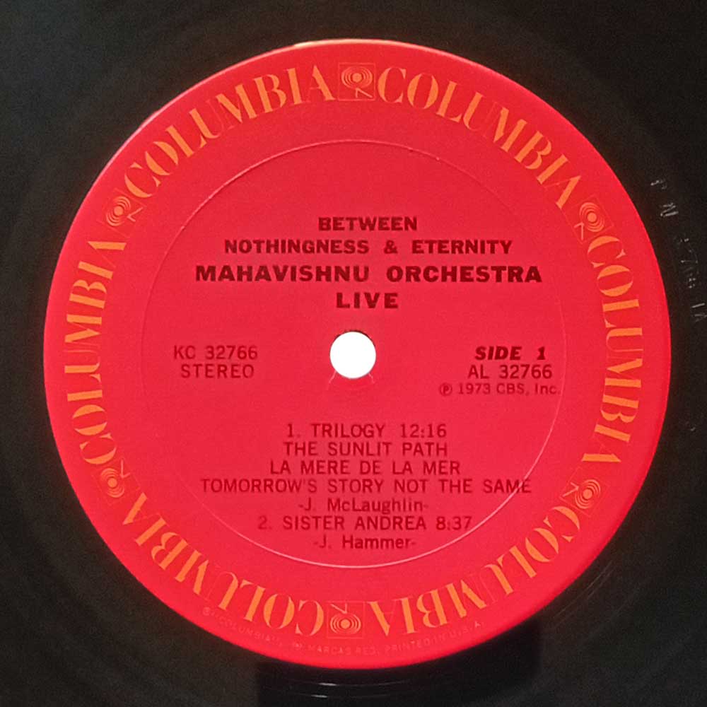 Mahavishnu Orchestra – Between Nothingness & Eternity (LP)
