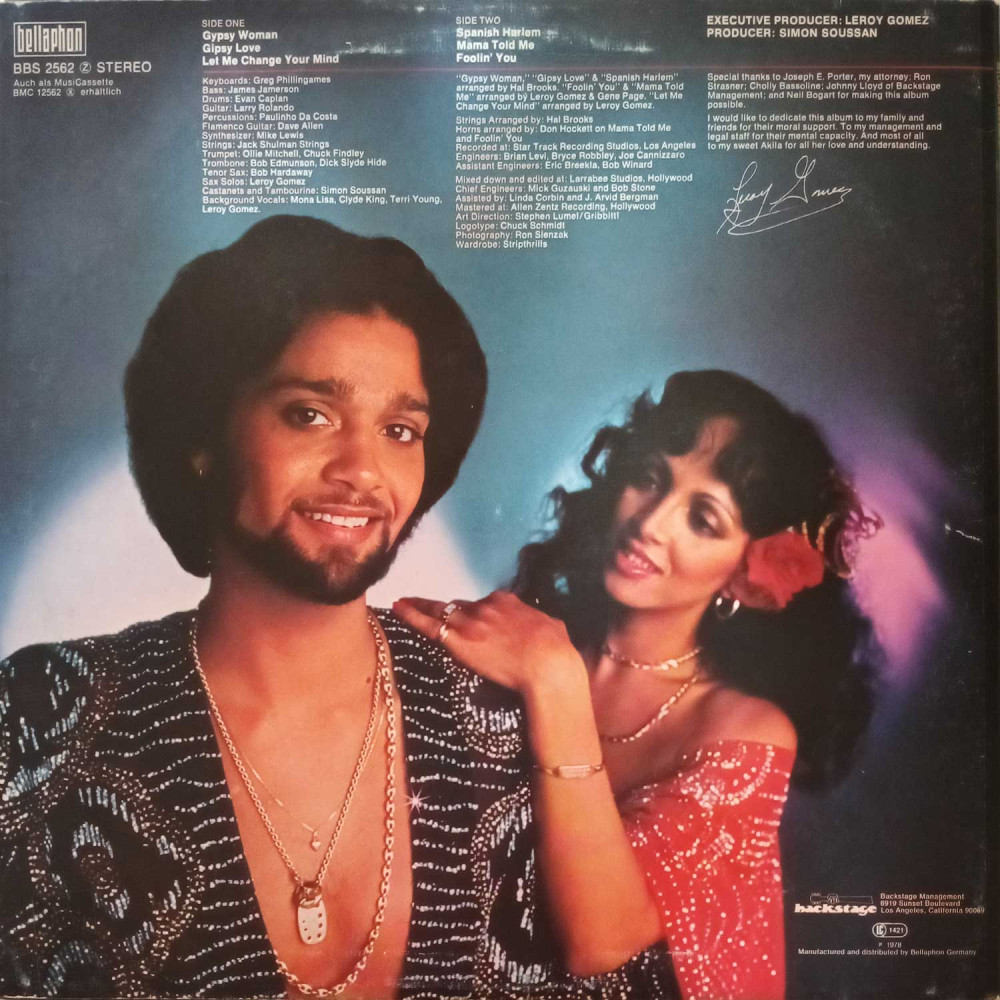 Leroy Gomez – Gypsy Woman (LP)