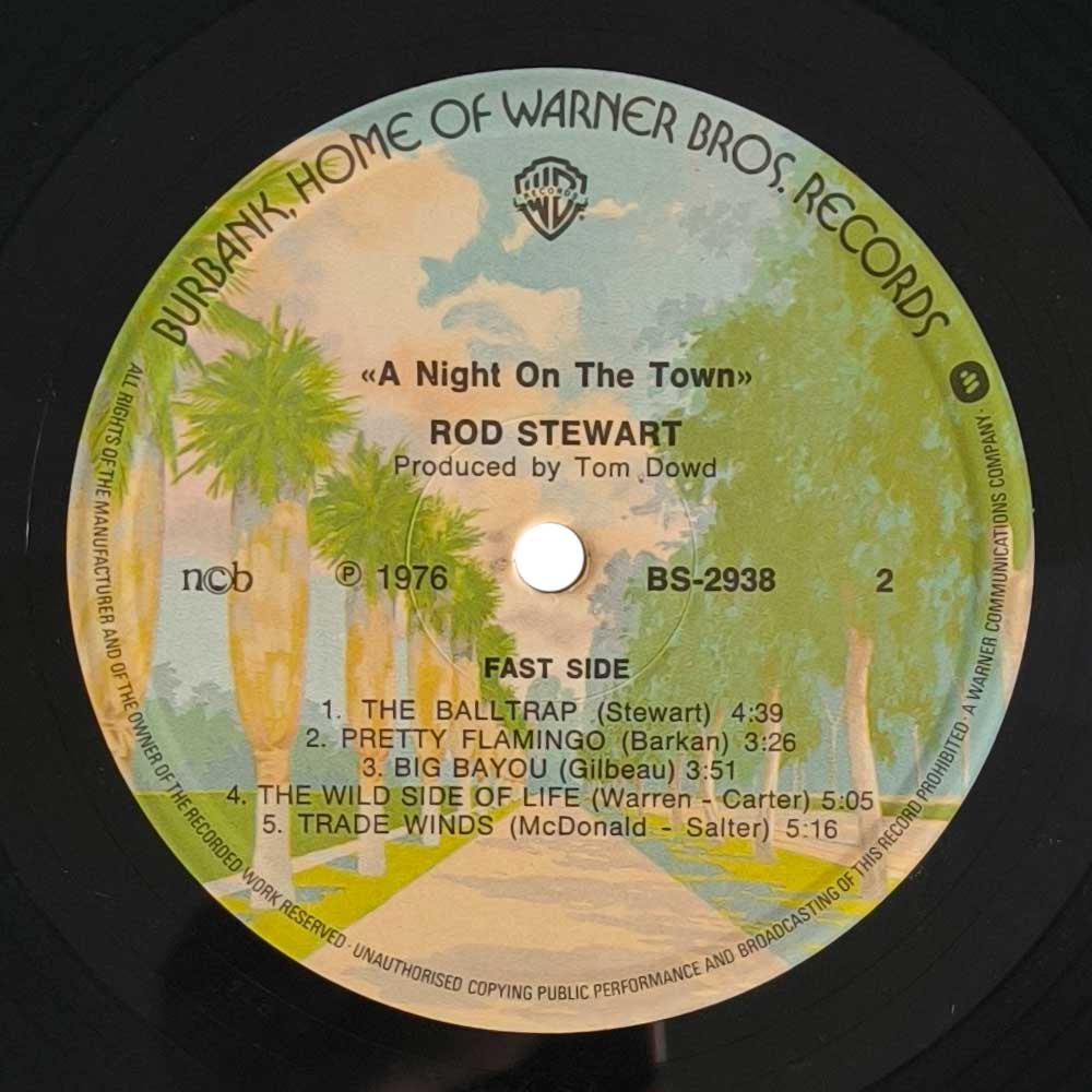 Rod Stewart - A Night On The Town (LP)