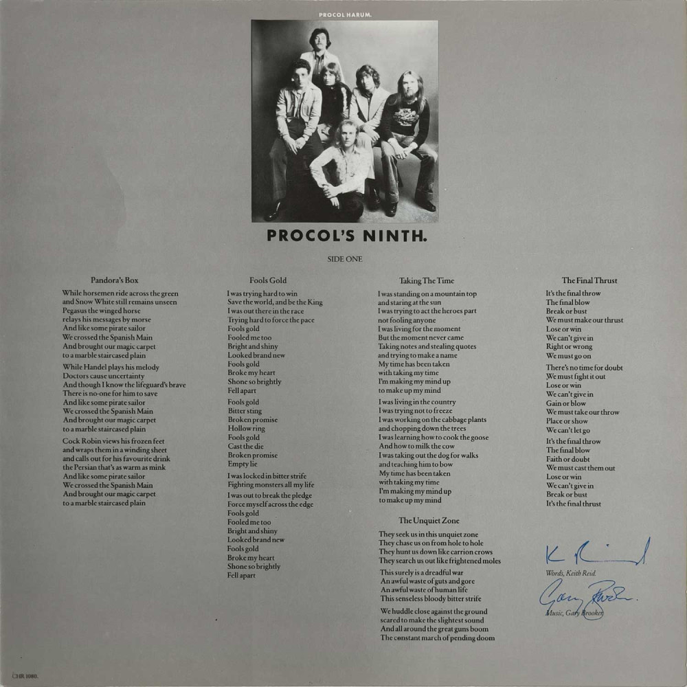 Procol Harum - Procol's Ninth (LP)