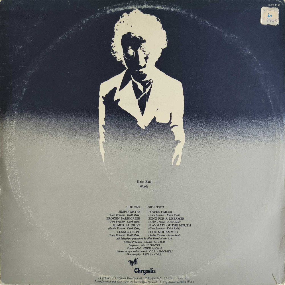 Procol Harum - Broken Barricades (LP)