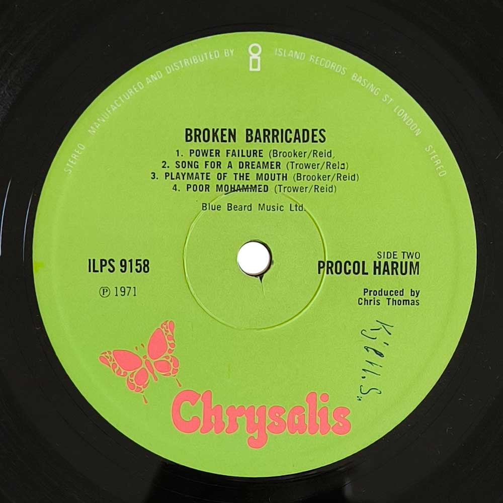 Procol Harum - Broken Barricades (LP)