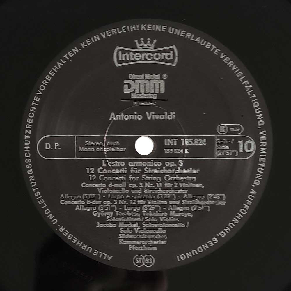 Antonio Vivaldi – Die Vier Jahreszeiten / Flötenkonzerte / Concerti Für Streichorchester L'estro Armonico (5 LP)