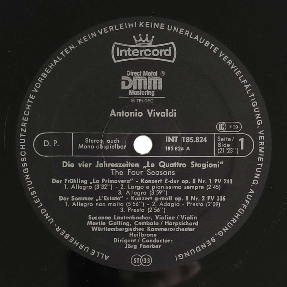 Antonio Vivaldi – Die Vier Jahreszeiten / Flötenkonzerte / Concerti Für Streichorchester L'estro Armonico (5 LP)