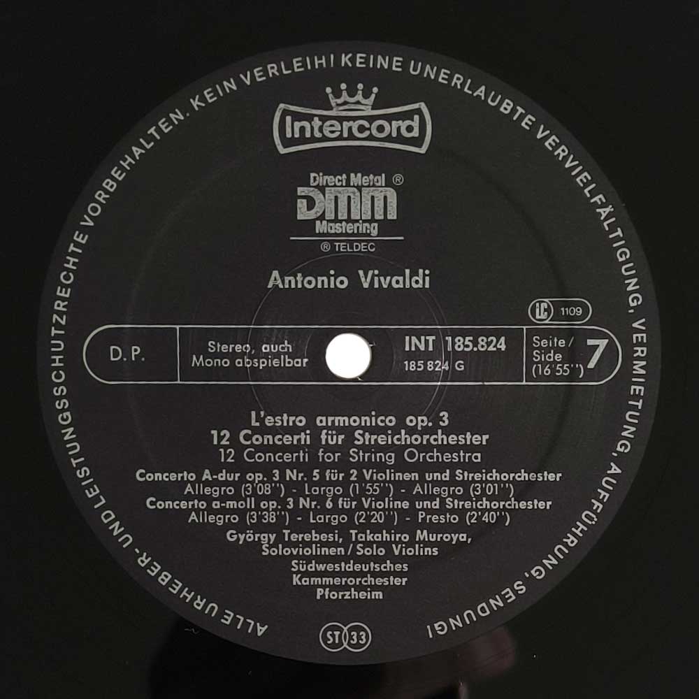 Antonio Vivaldi – Die Vier Jahreszeiten / Flötenkonzerte / Concerti Für Streichorchester L'estro Armonico (5 LP)