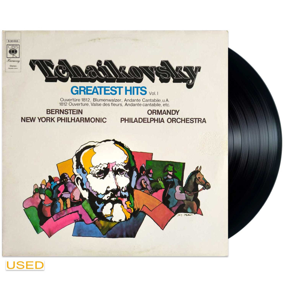Bernstein - New York Philharmonic, Ormandy - Philadelphia Orchestra - Tchaikovsky's Greatest's Hits (Vol. 1) (LP)