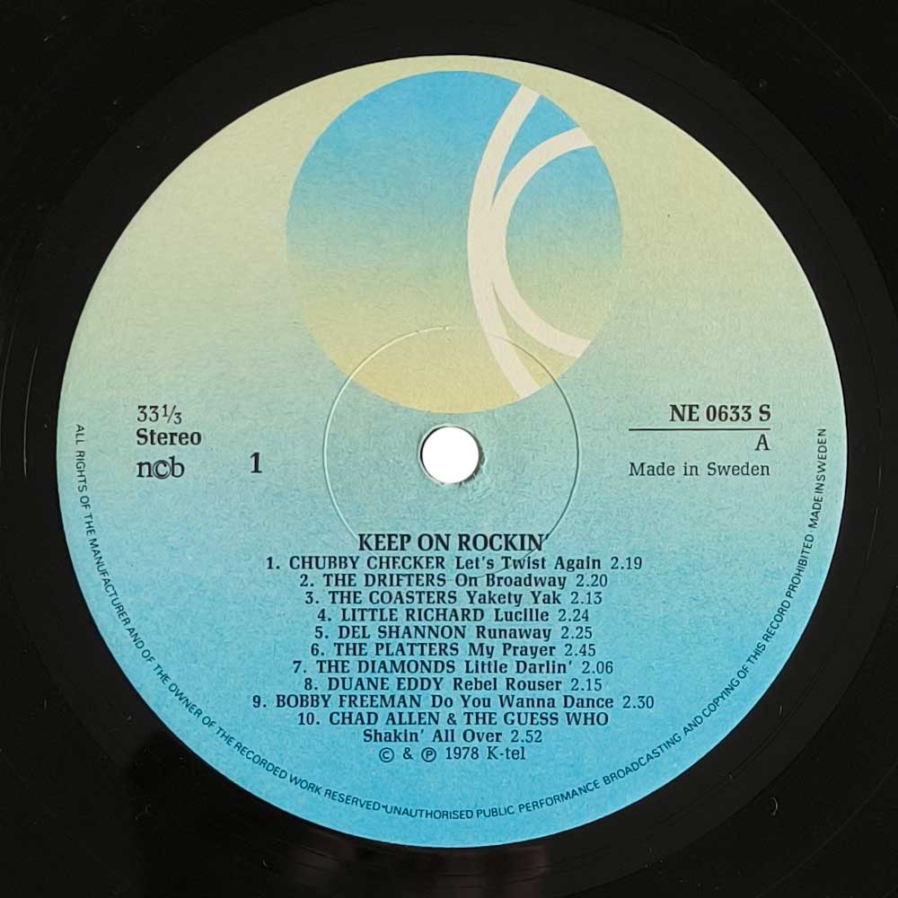 Various - Keep On Rockin' - 60 Great Rock 'N' Roll Hits (3 LP)