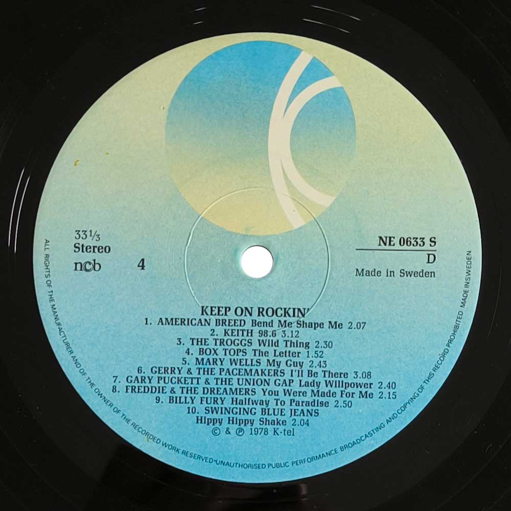 Various - Keep On Rockin' - 60 Great Rock 'N' Roll Hits (3 LP)