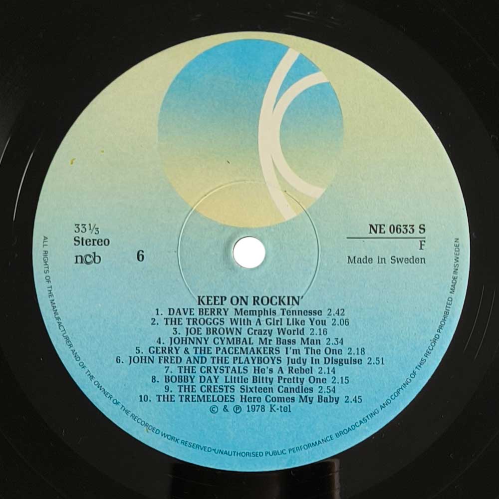 Various - Keep On Rockin' - 60 Great Rock 'N' Roll Hits (3 LP)