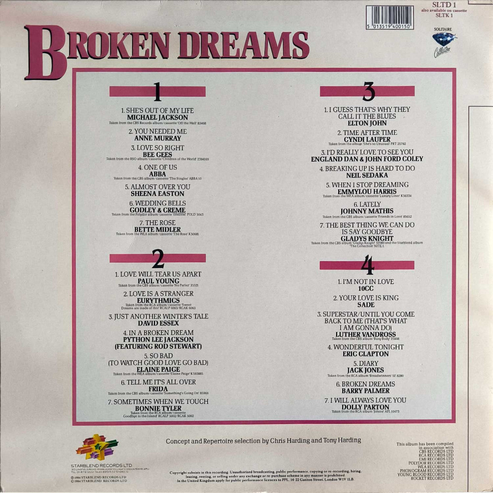 Various - Broken Dreams (2 LP)