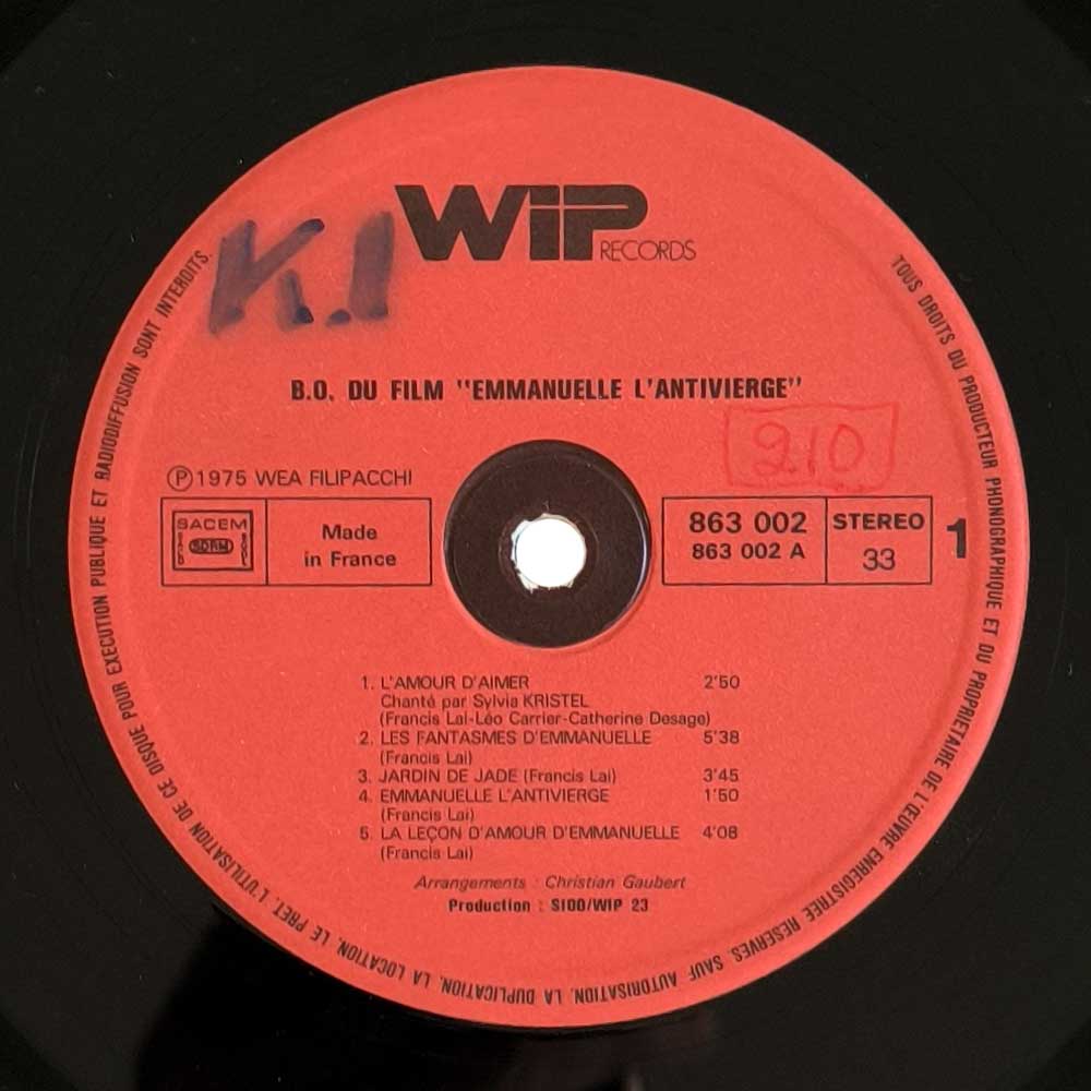 Francis Lai - Emmanuelle 2 (LP)
