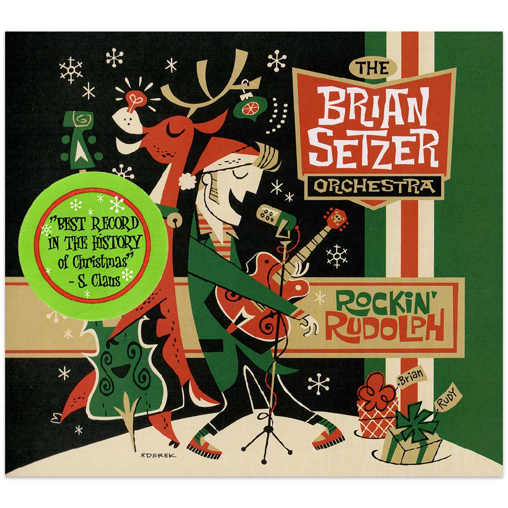 The Brian Setzer Orchestra – Rockin' Rudolph (CD)
