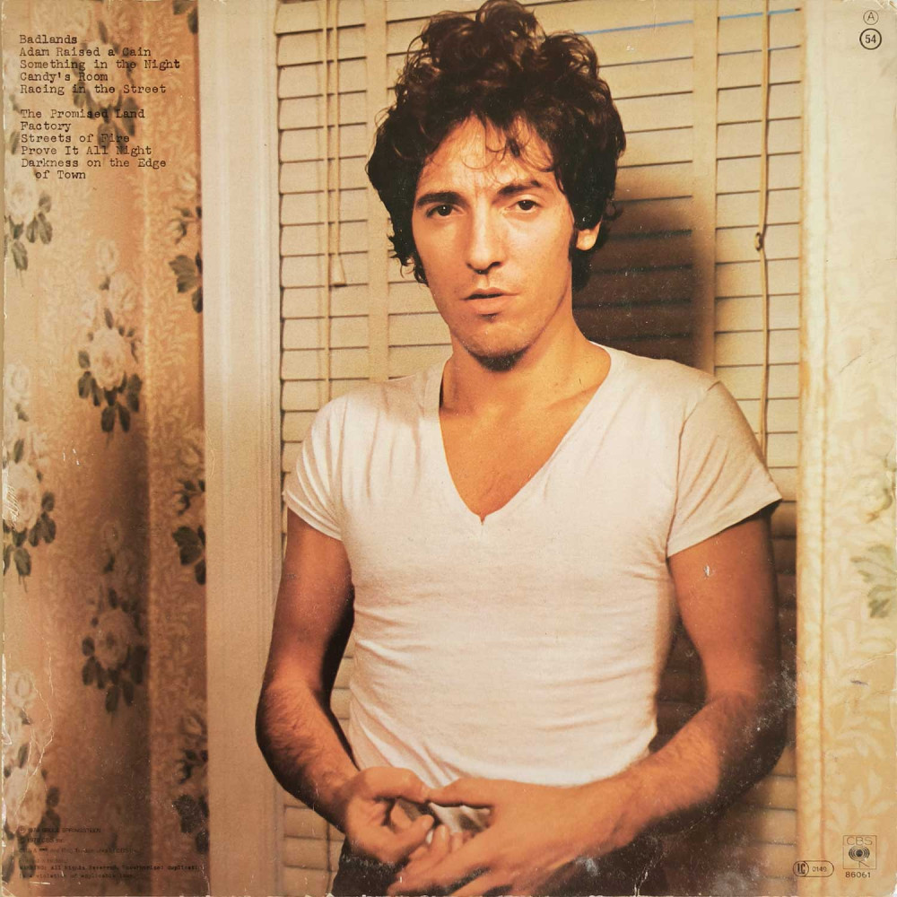 Bruce Springsteen ‎– Darkness On The Edge Of Town (LP)