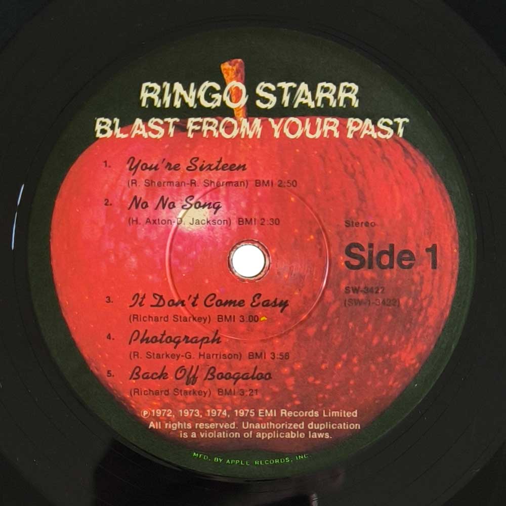 Ringo Starr ‎– Blast From Your Past (L P)