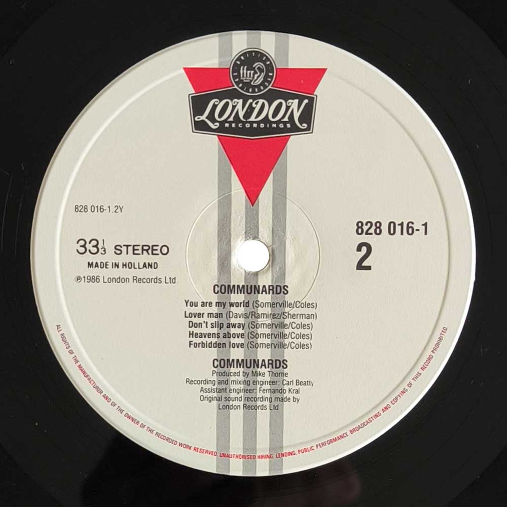 Communards – Communards (LP)