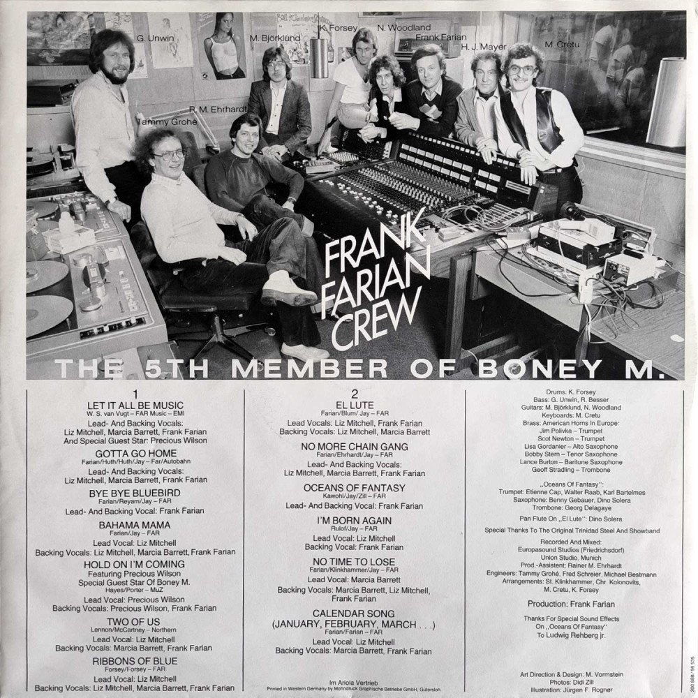 Boney M. - Oceans Of Fantasy (LP)