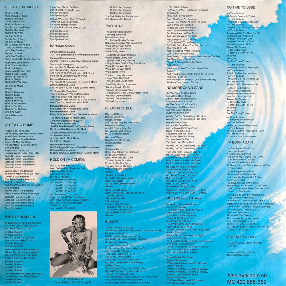 Boney M. - Oceans Of Fantasy (LP)