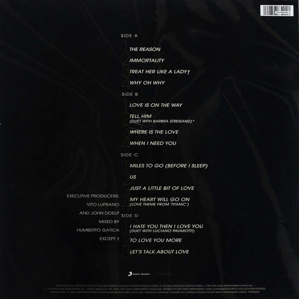 Celine Dion - Let`s Talk About Love (2LP)