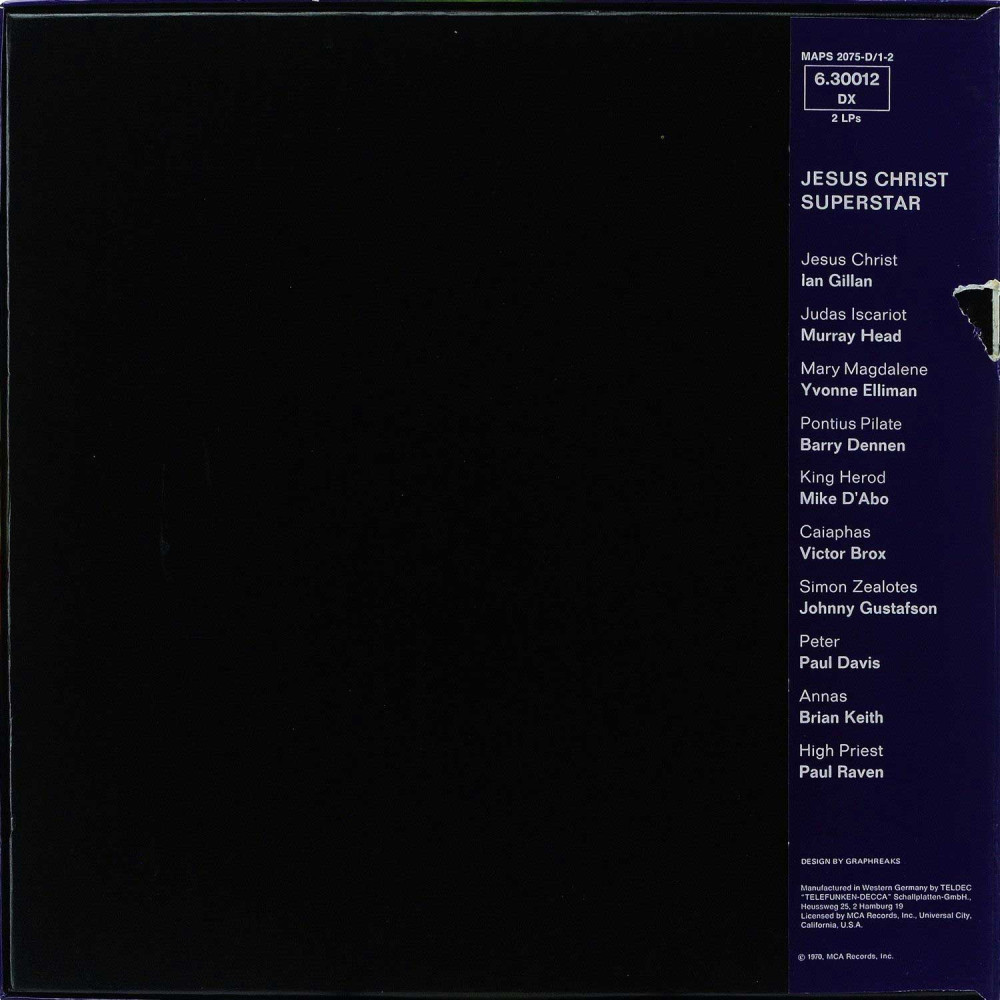 Various - Jesus Christ Superstar (2 LP)