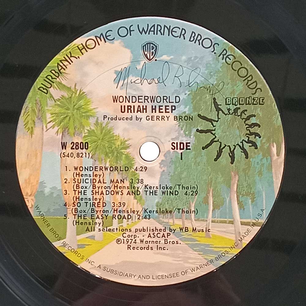 Uriah Heep – Wonderworld (1st press) (LP) Uriah Heep – Wonderworld (1st press) (LP)