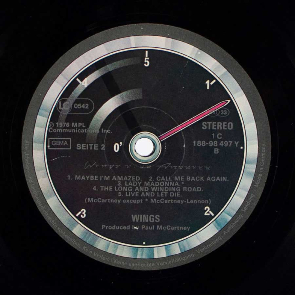 Wings - Wings Over America (1St Press) (3 LP)