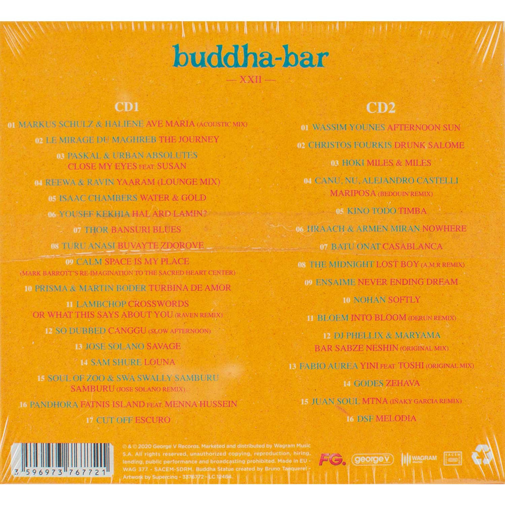 Various – Buddha-Bar XXII (2 CD)