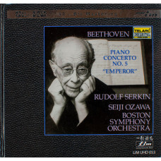 Ludwig van Beethoven, Rudolf Serkin, Seiji Ozawa, Boston Symphony Orchestra - Piano Concerto No.5 «Emperor» (UHD-CD) (Used)