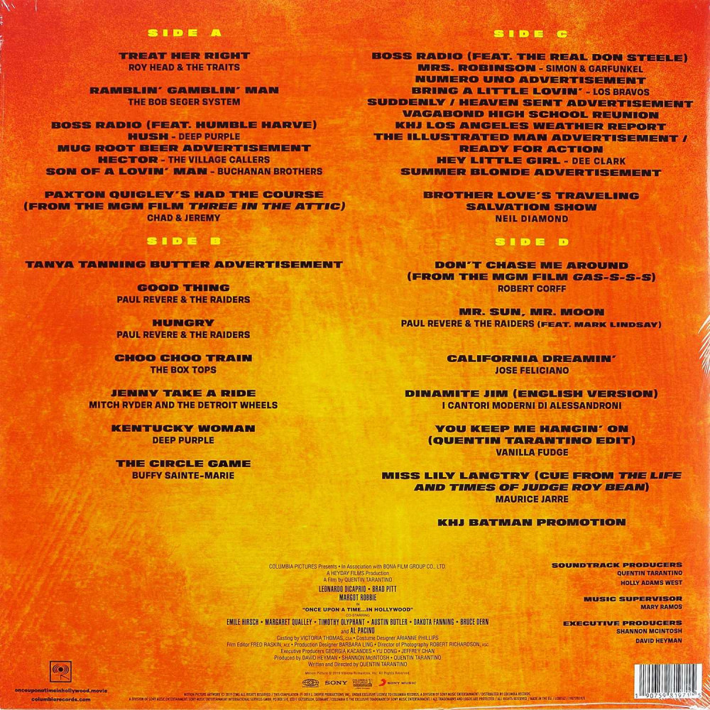 Various – Once Upon A Time In Hollywood (2 LP)