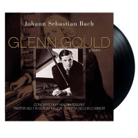 Glenn Gould, J. S. Bach – Concerto in F Major Italian Partita a in B-Flat (LP)