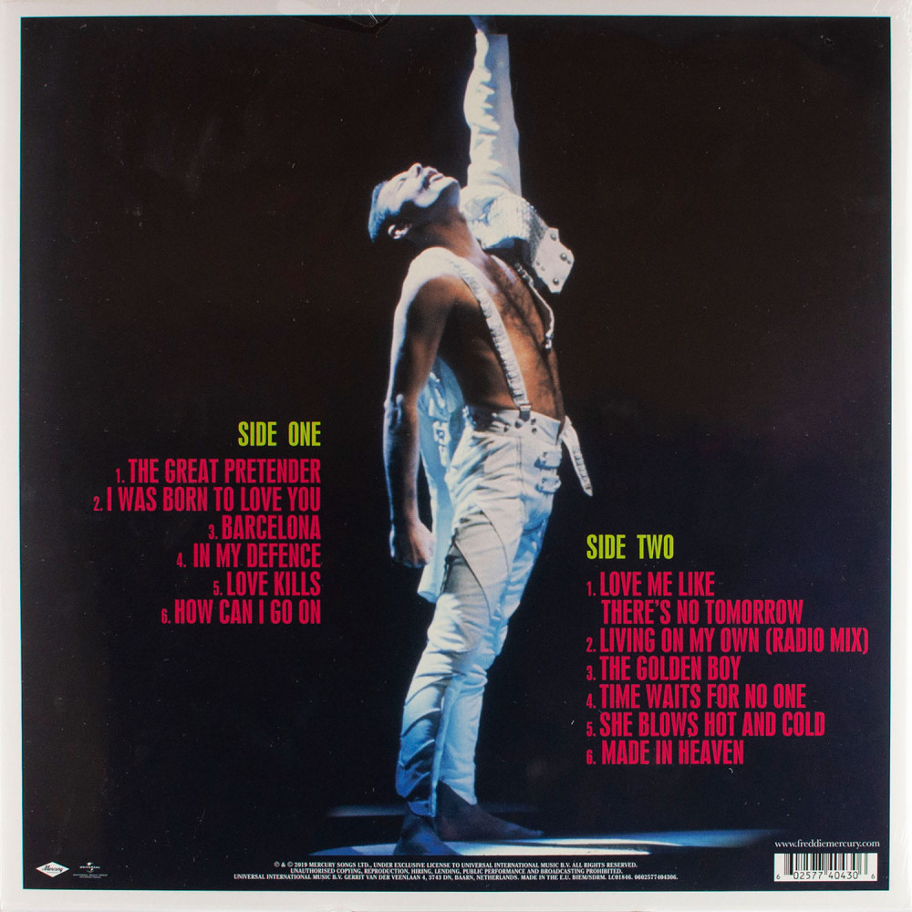Freddie Mercury - Never Boring (LP)
