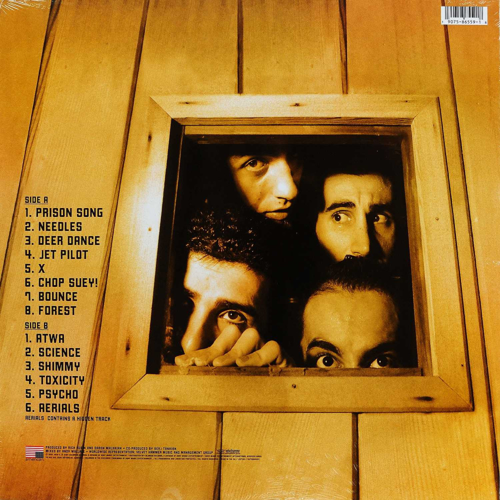 System Of A Down - Toxicity (LP)
